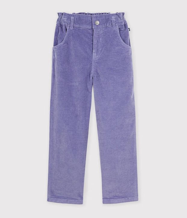 Pantaloni in velluto Petit Bateau