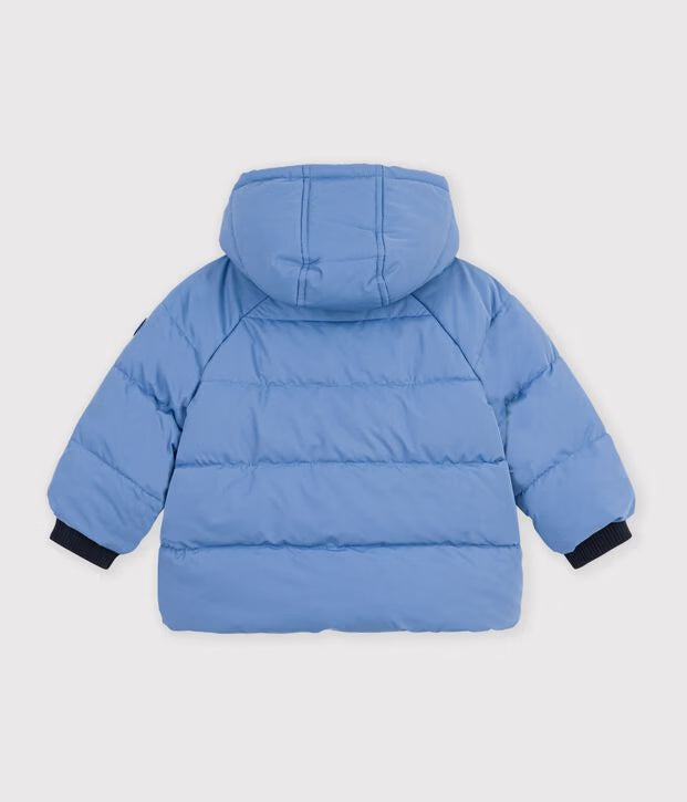 Piumino in poliestere tinta unita Petit Bateau