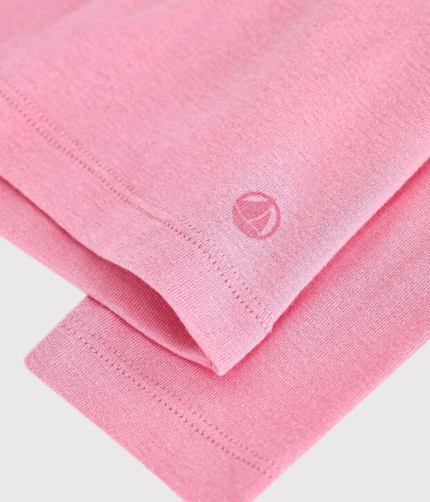 T-shirt con colletto a maniche lunghe Petit Bateau