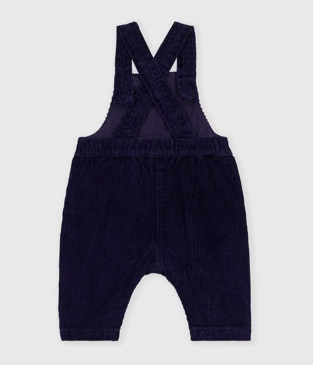 Salopette lunga in velluto Petit Bateau