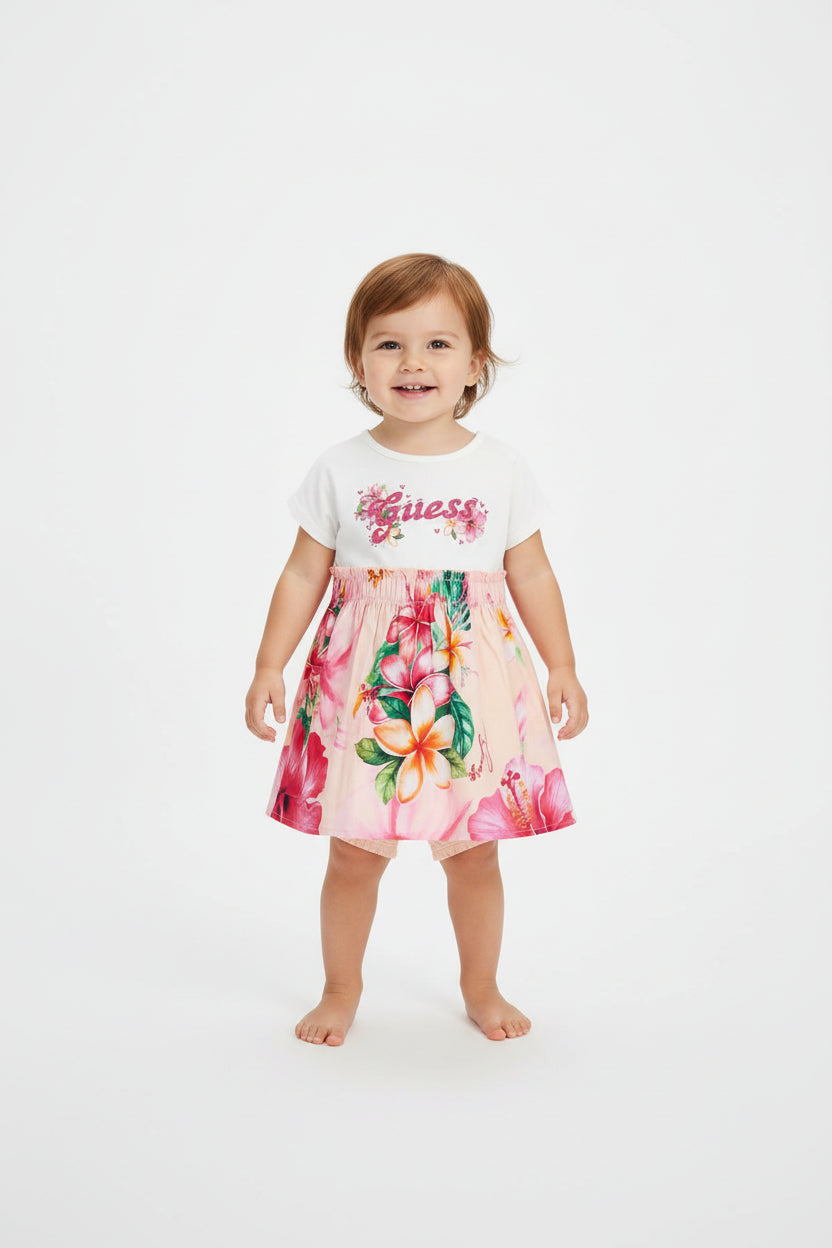 SET SS DRESS + JERSEY PANTIES