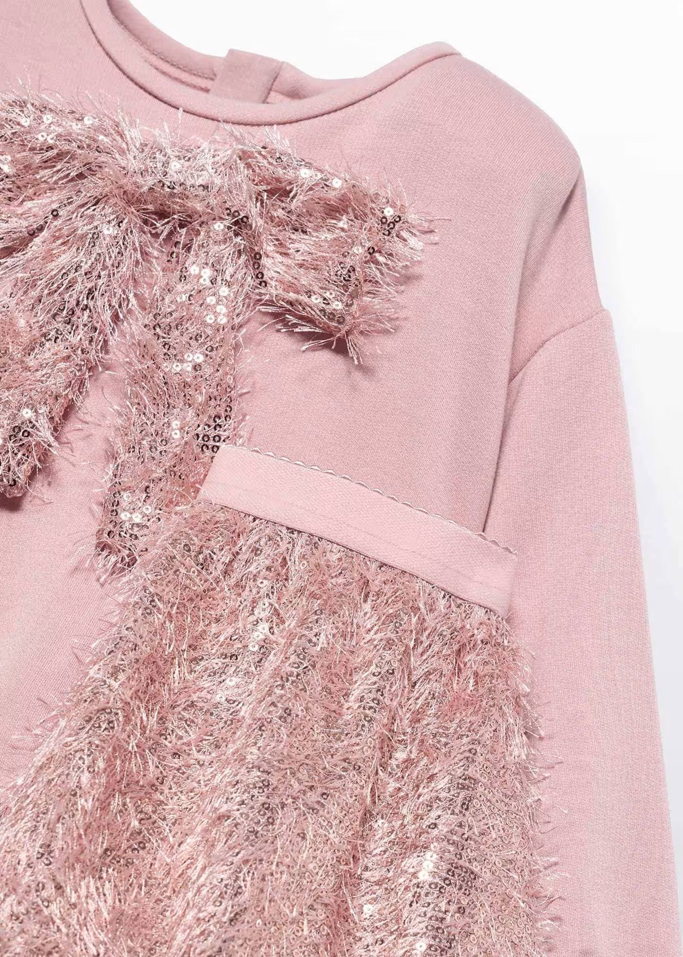 Completo Gonna Frange Lustrini