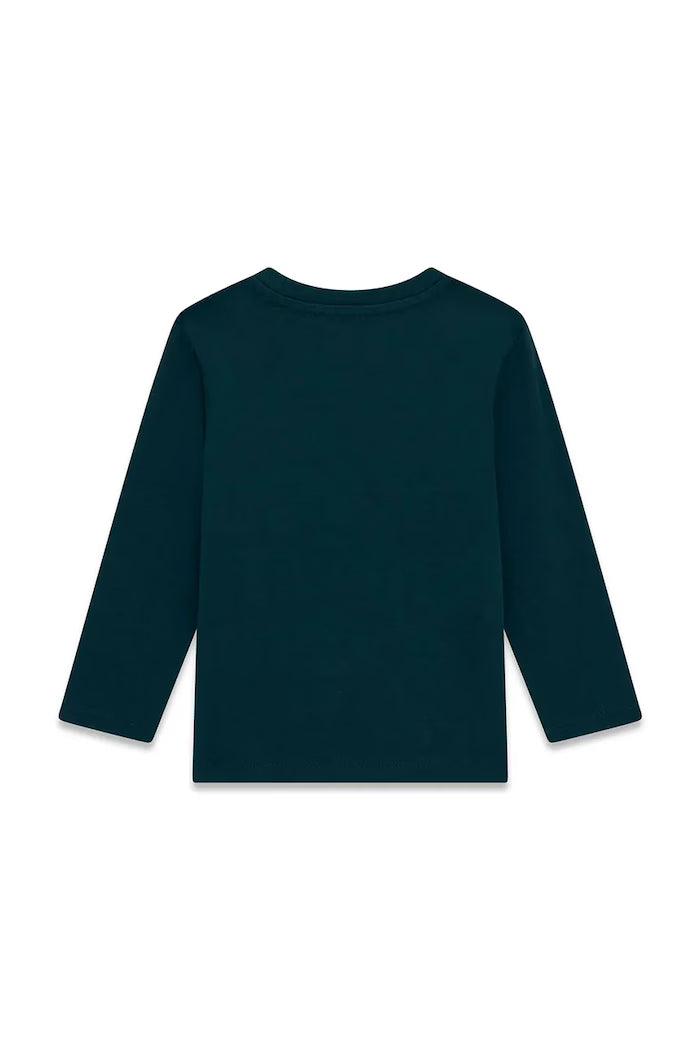 MAGLIETTA IN COTONE A MANICHE LUNGHE GUESS