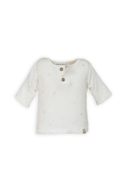 Bamboom t-shirt apertura polo