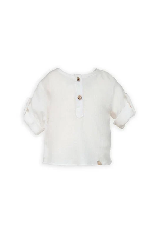Bamboom maglietta camicia off white