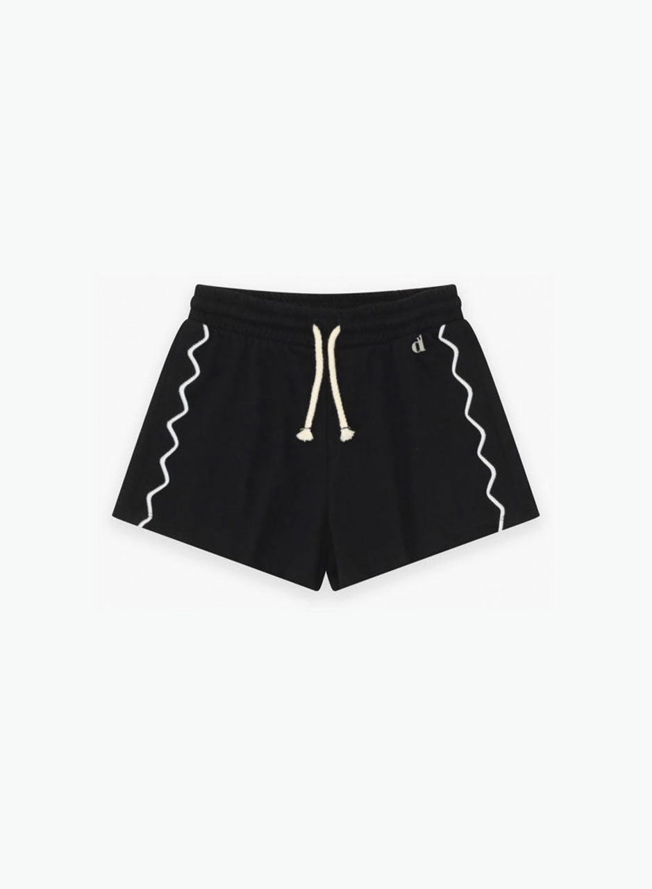 Zigzag print shorts