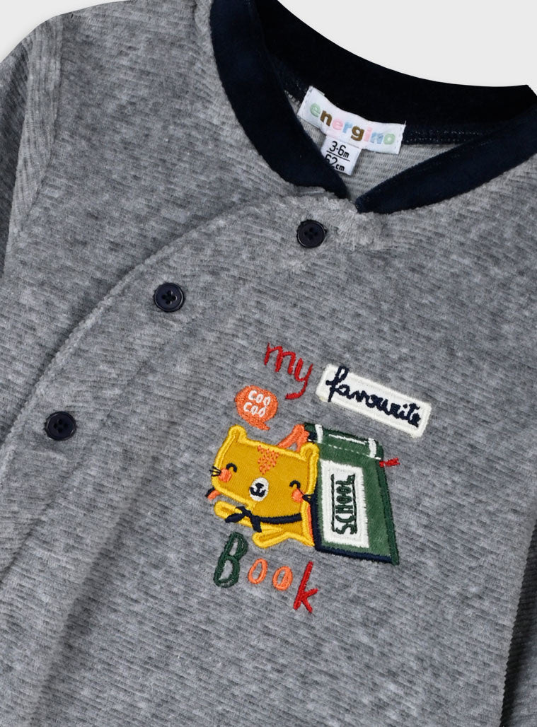 Tutina neonato con maniche lunghe