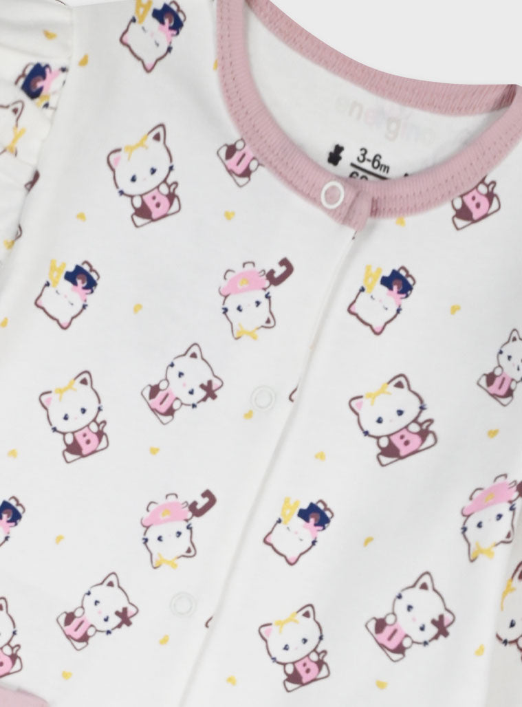 Body Neonato Manica Lunga Multicolore