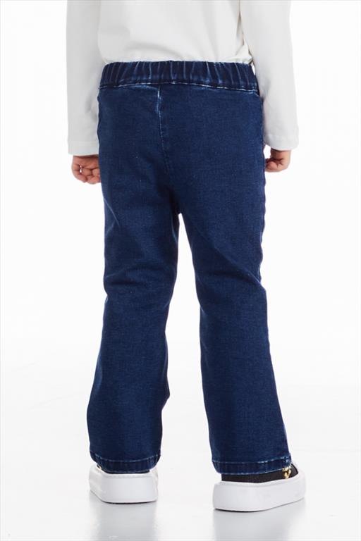 Pantalone denim lungo