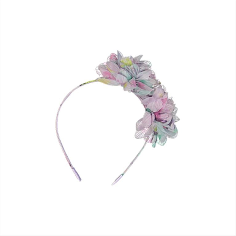 Cerchietto con petali per bambina