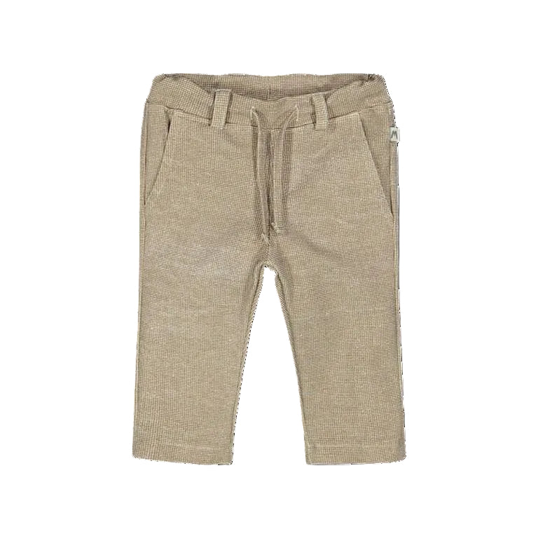 Pantalone in microfantasia per neonato