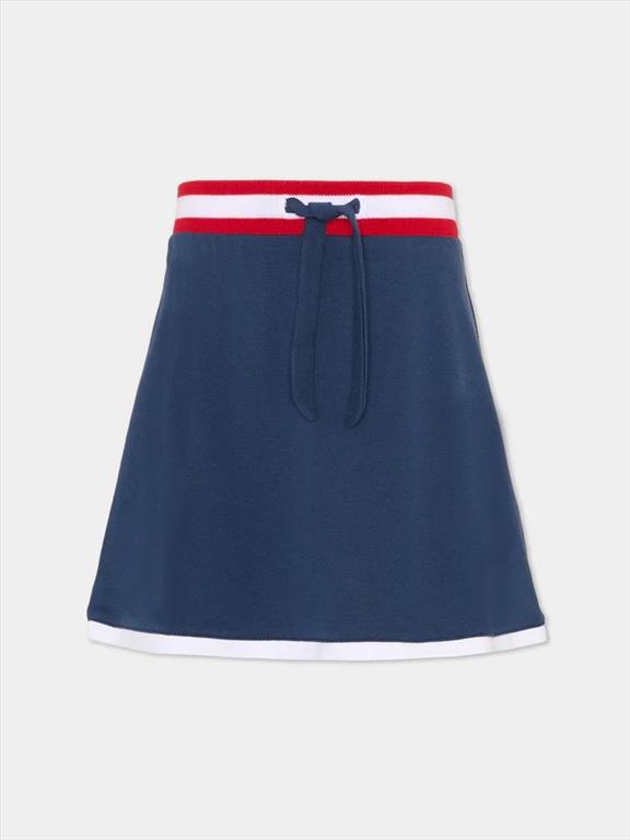 SET DUE PEZZI T-SHIRT GONNA PLISSETTATA PER BAMBINA