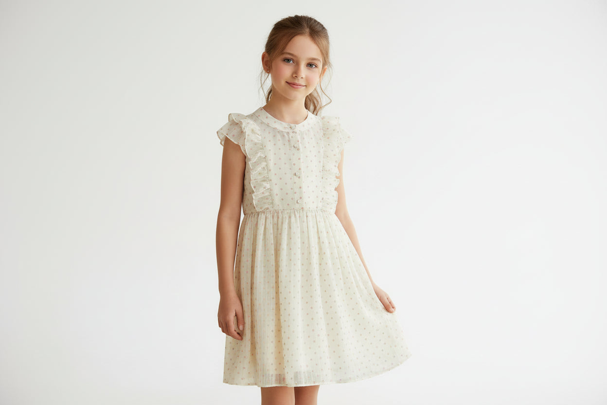 ABITO BAMBINA CHIFFON