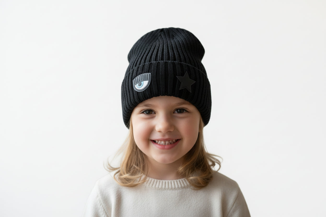 Chiara Ferragni Cappellino con logo - Nero