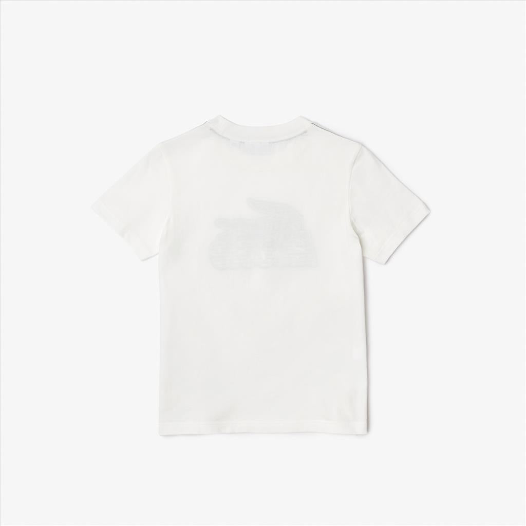 T-SHIRT STAMPATA LACOSTE