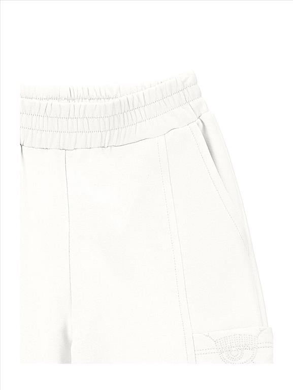 Pantaloni felpa con tasconi Chiara Ferragni.