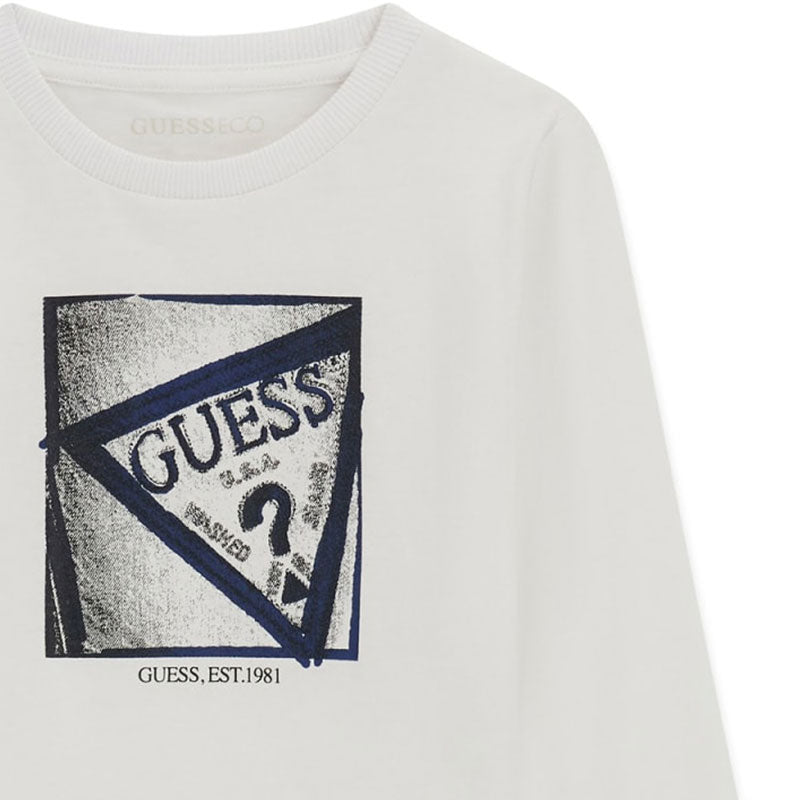 T-SHIRT MANICHE LUNGHE GUESS