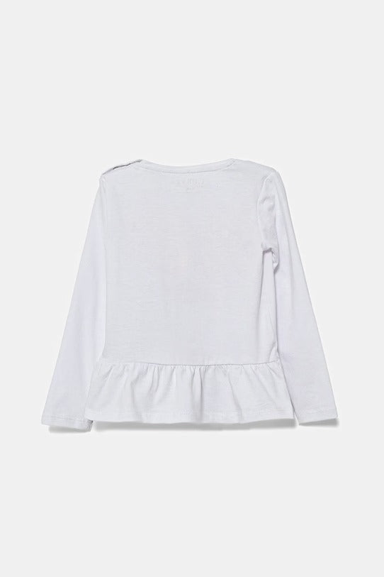 Guess t-shirt manica lunga  in cotone