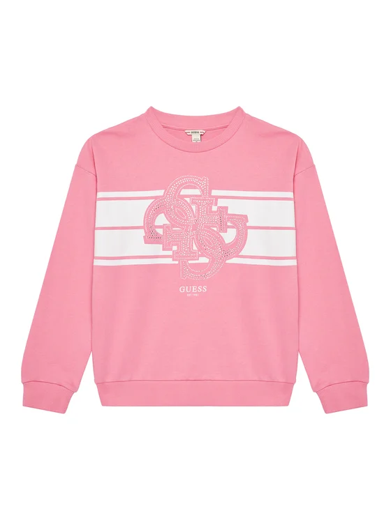 Felpa Active bambina Guess in cotone