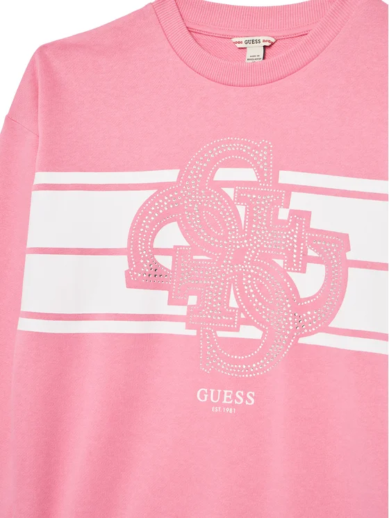 Felpa Active bambina Guess in cotone