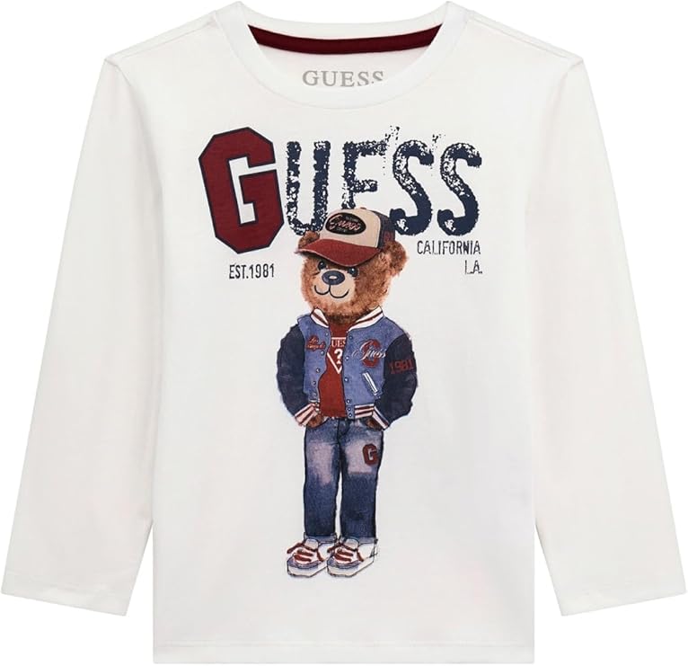 GUESS T-Shirt Bimbo manica lunga