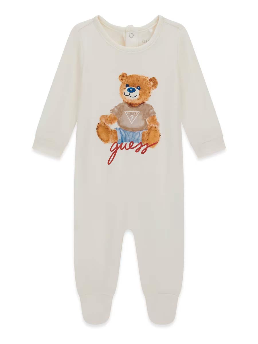 Tutina da neonato in cotone Guess