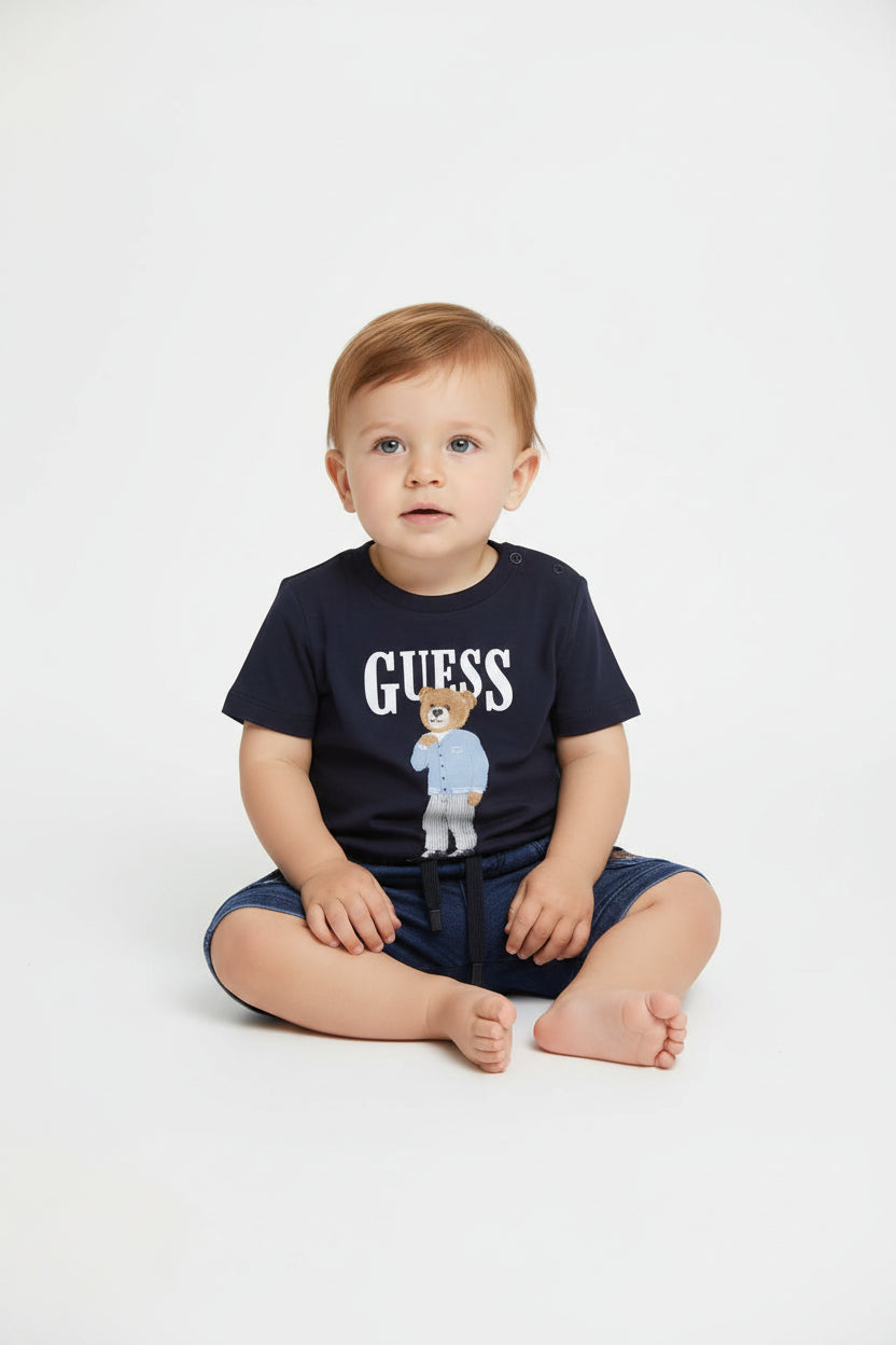 SET T-SHIRT+ KNIT DENIM PANT