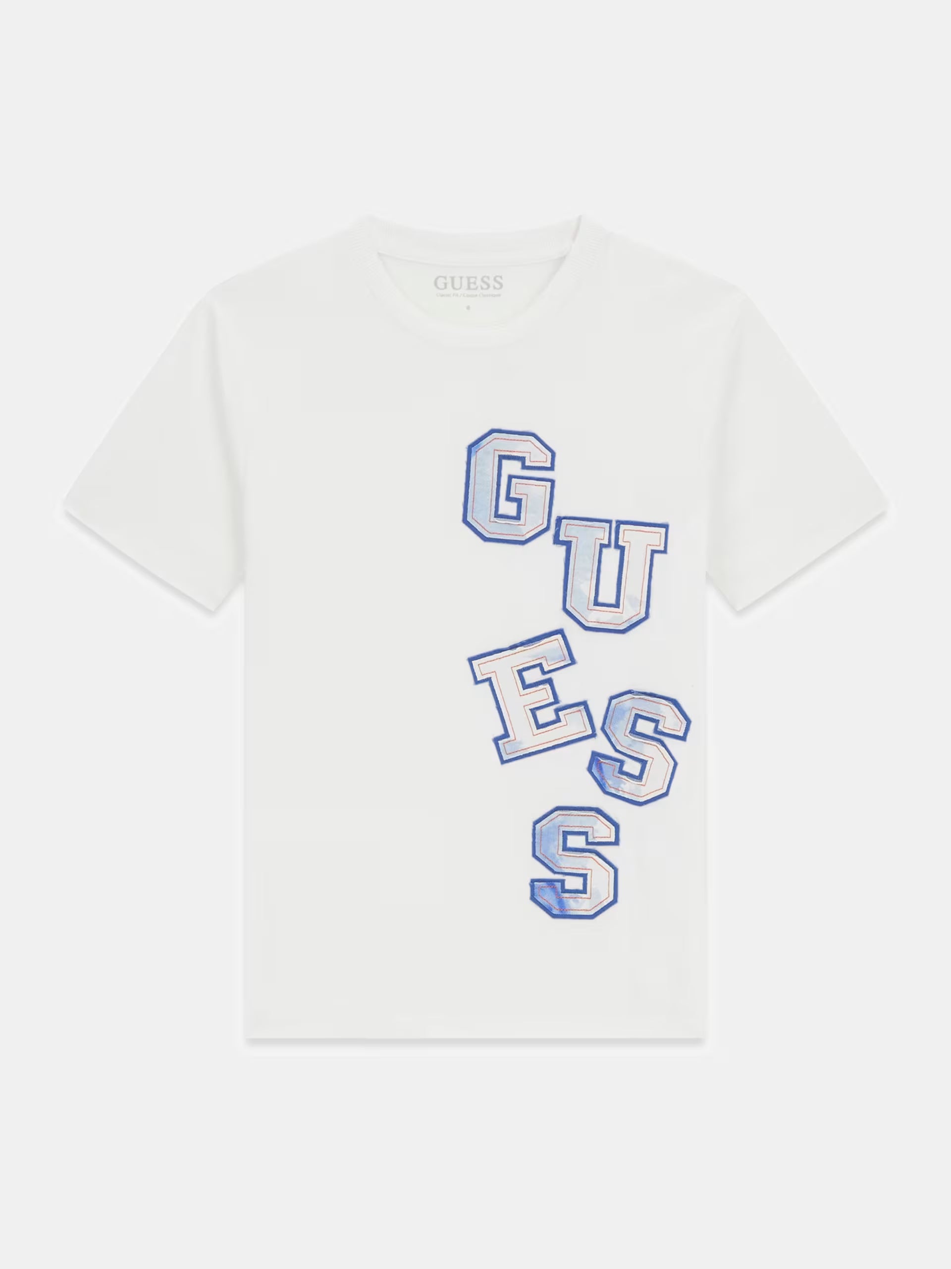 T-shirt con patch logo