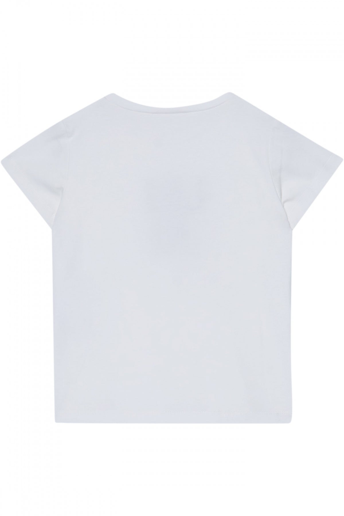 Liu-jo Bambina T-shirt Con Logo In Strass Blu.