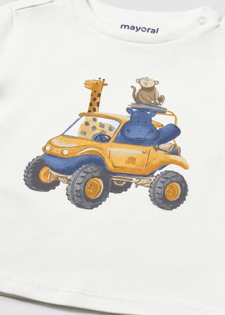 Baby car t-shirt