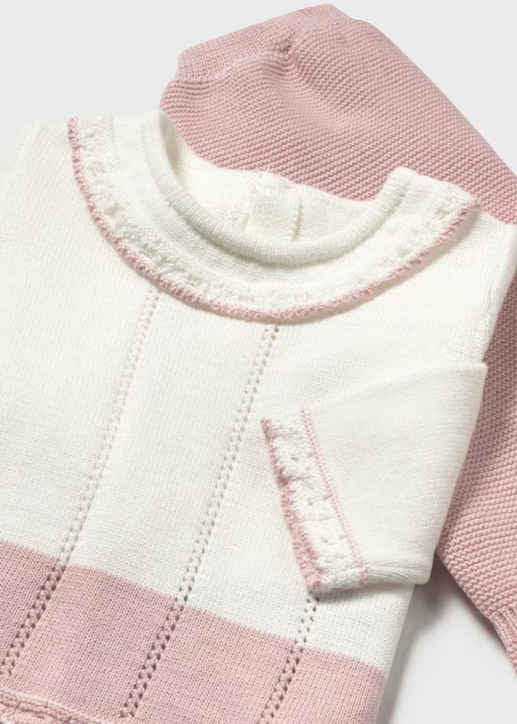Completo maglia e ghettine Rosa Regular Fit.
