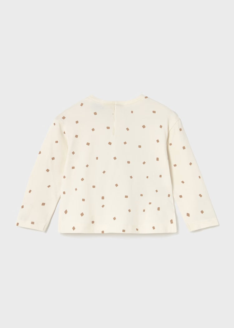 Maglietta stampata neonata