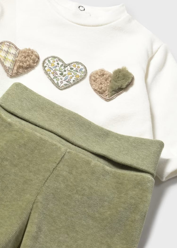 Completo ghettina e felpa neonata/o