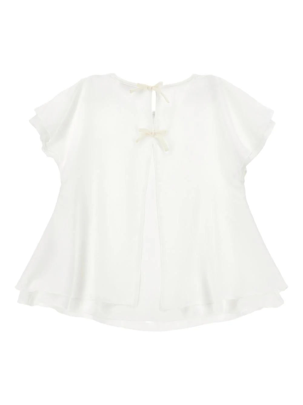 Blusa doppio raso