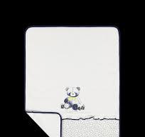 Copertina in felpa per neonata