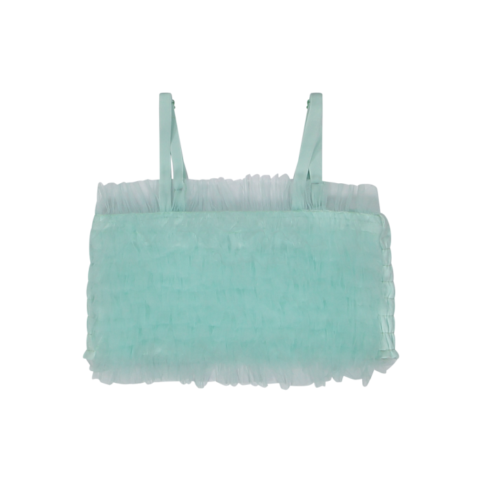 Top con tulle per bambina