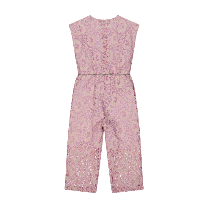 Tuta in pizzo per bambina