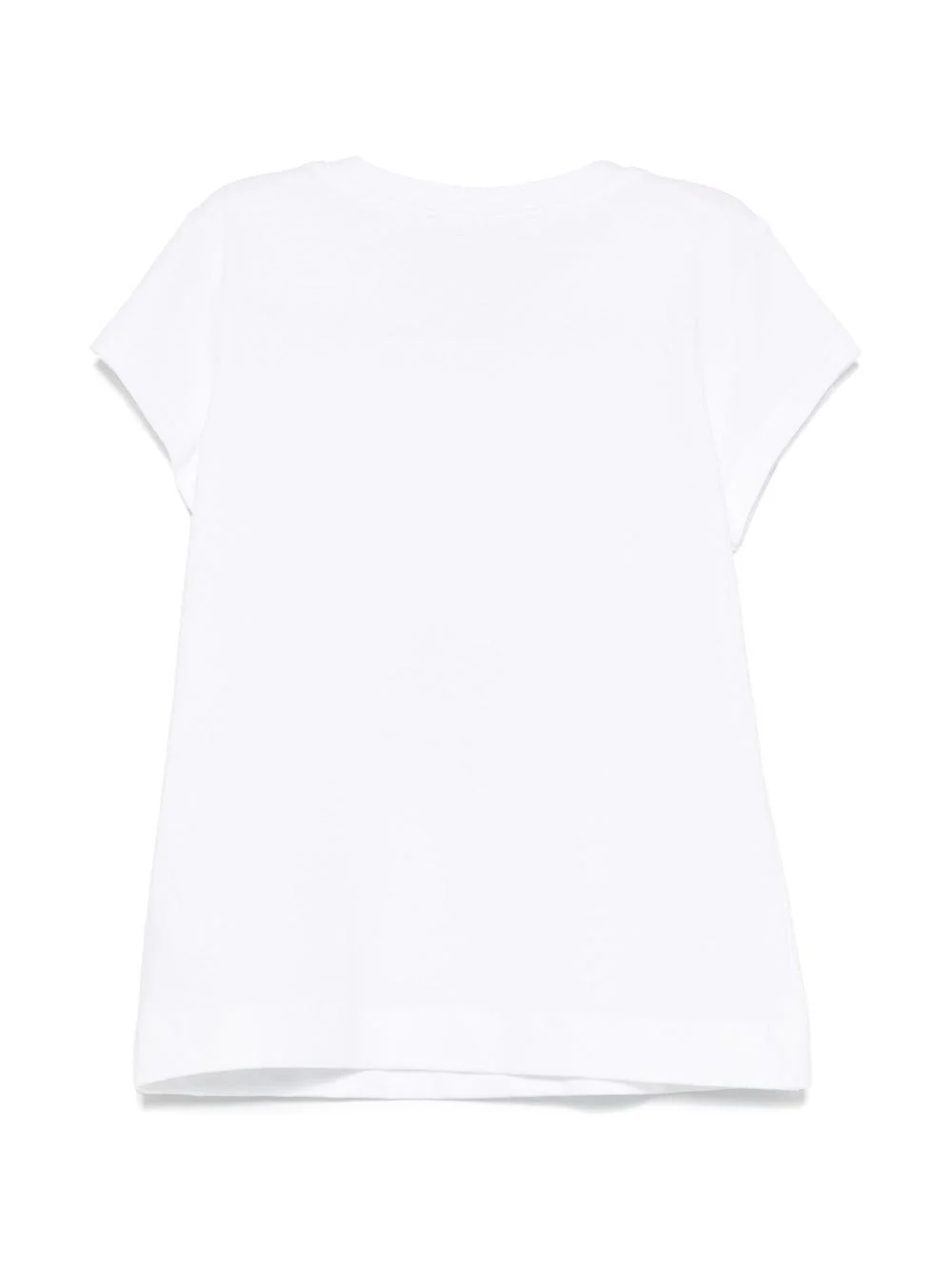 T-shirt per bambina Monnalisa bianco con stampa grafica x Disney