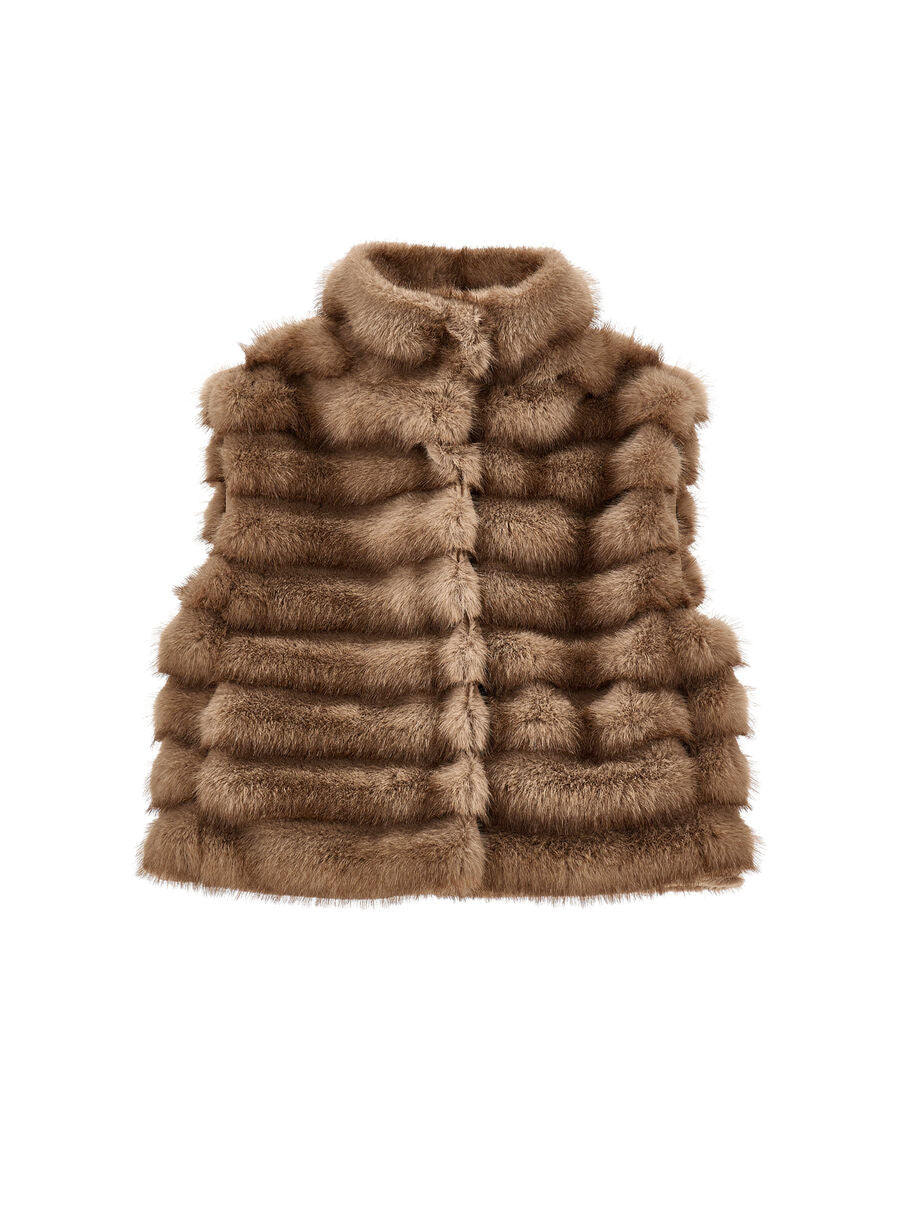 Gilet in pelliccia