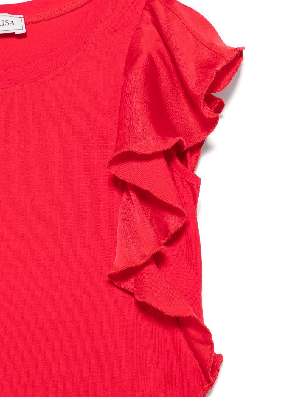 MONNALISA T-SHIRT CANOTTA CERIMONIA BAMBINA