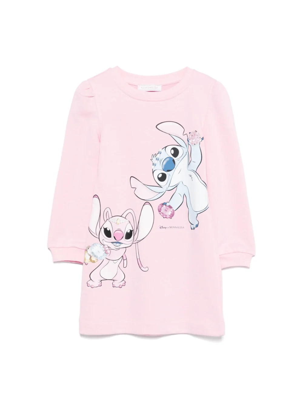 Vestito felpa Stitch Monnalisa