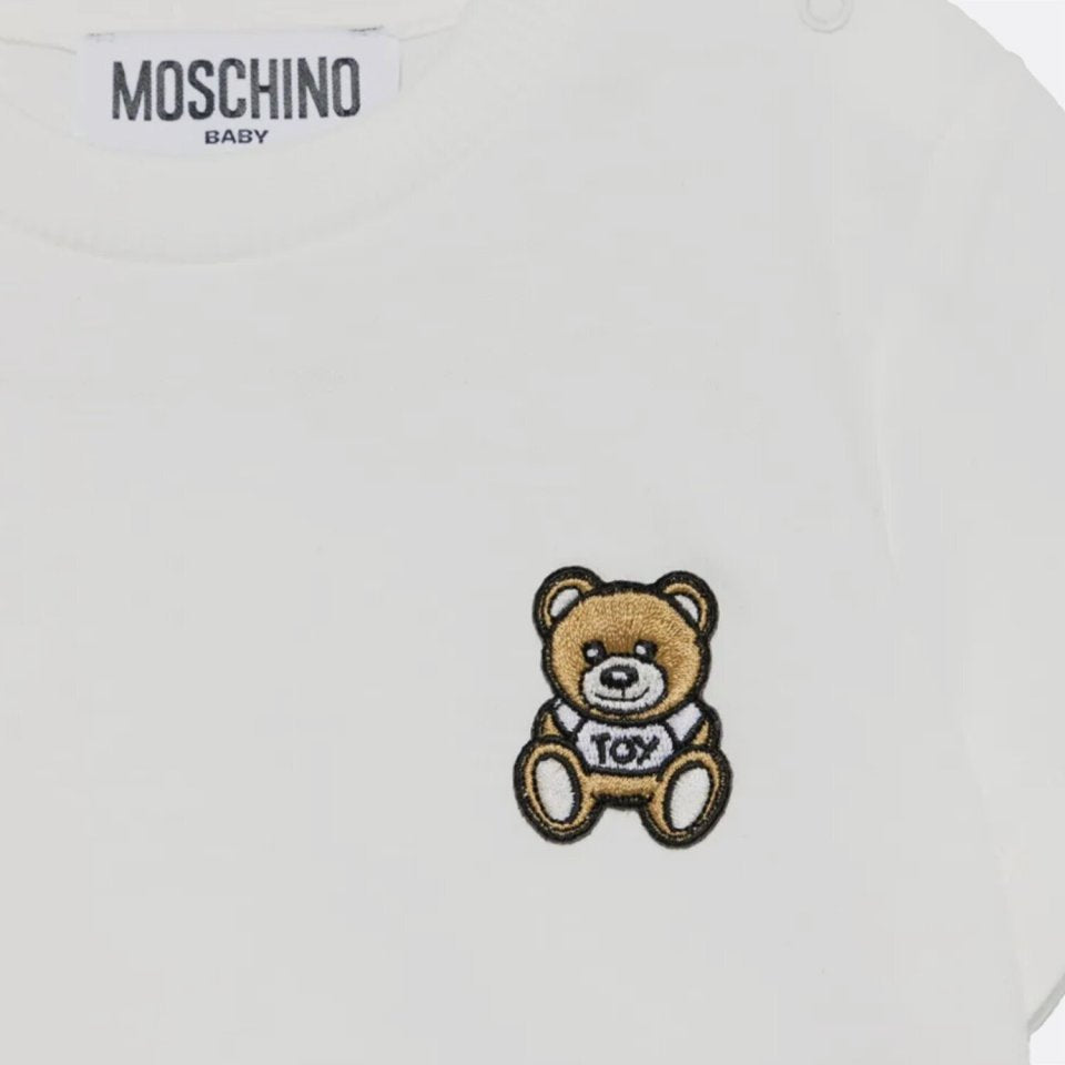 T-shirt in cotone Teddy Toy Moschino