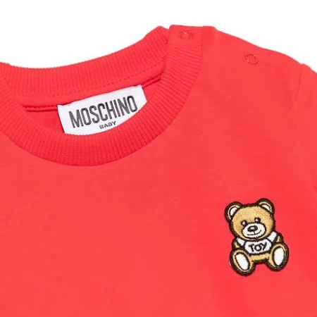 T-shirt in cotone Teddy Toy Moschino