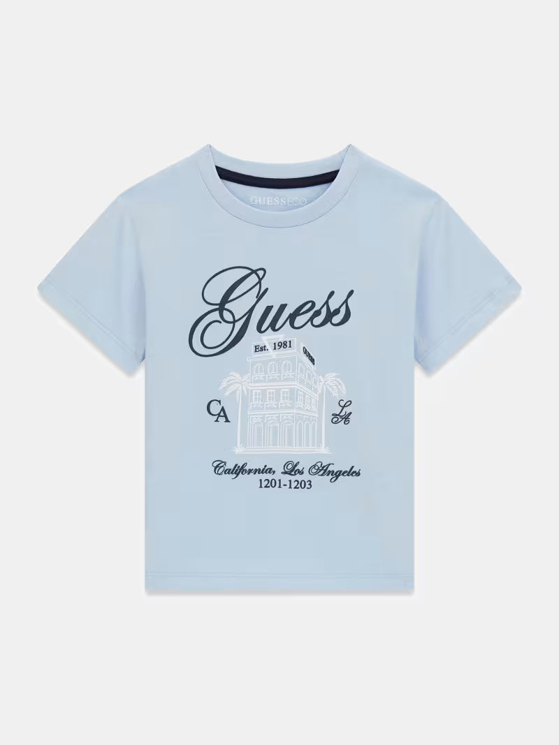 T-shirt con logo stampato