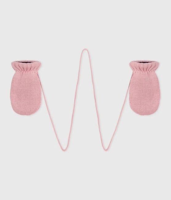 MUFFOLE IN MAGLIA FODERATA IN PILE NEONATA