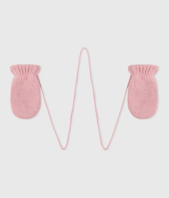 MUFFOLE IN MAGLIA FODERATA IN PILE NEONATA