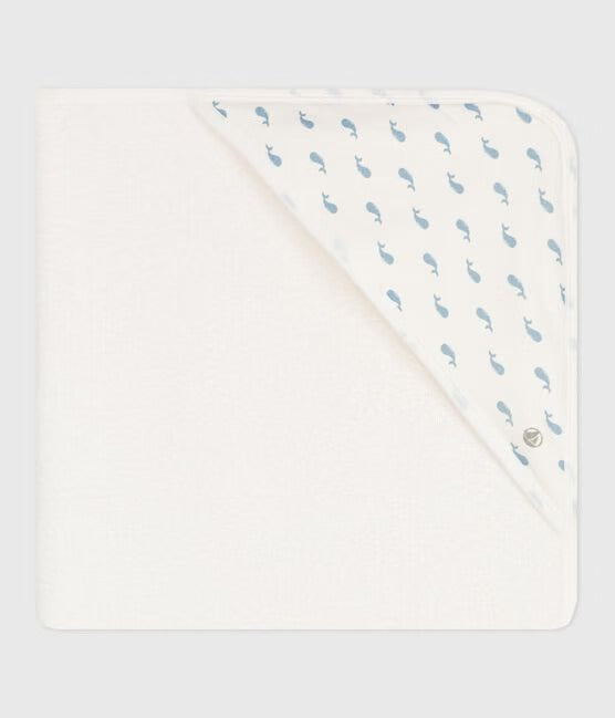 ASCIUGAMANO QUADRATO DA BAGNO IN COTONE NEONATO