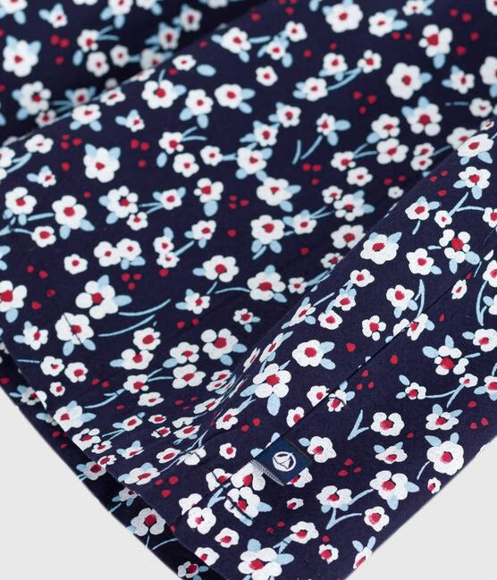 ABITO A MANICHE LUNGHE IN COTONE BAMBINA