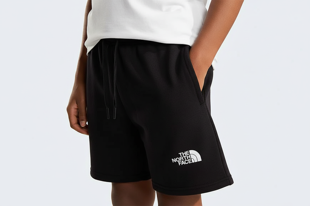 Pantaloncini in tuta The North face nero unisex