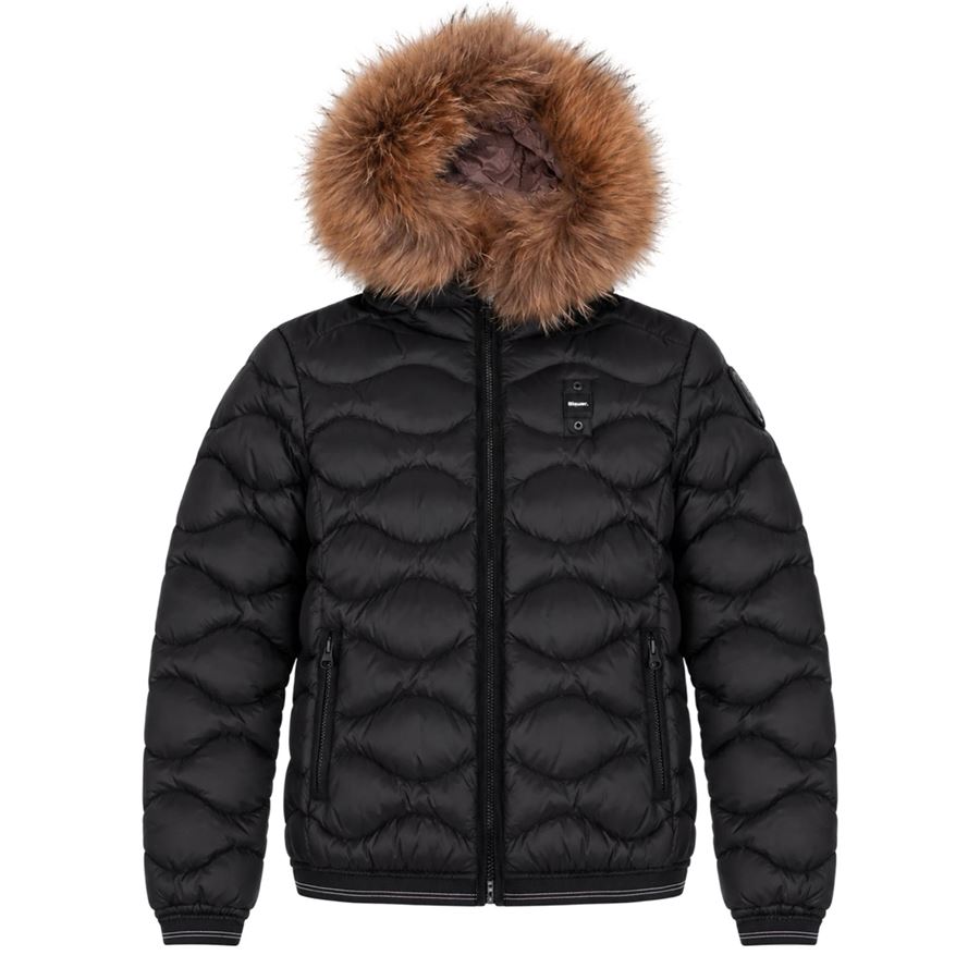 Blauer Arion Junior piumino ad onde da bambina